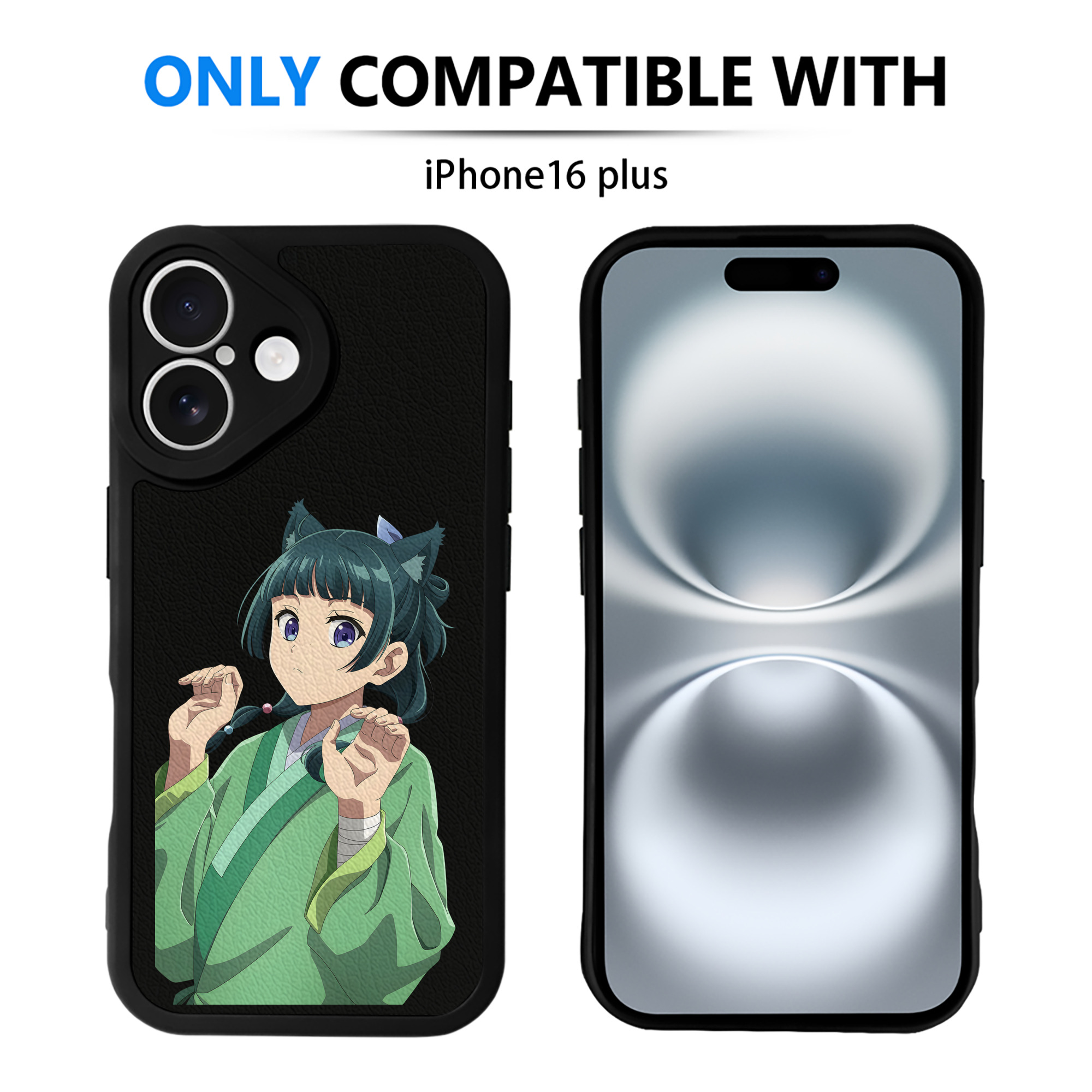 薬屋のひとりごと The Apothecary Diaries 【iPhone 16シリーズ対応】シリコンスマホケース（レザー調） 材質：シリコン
